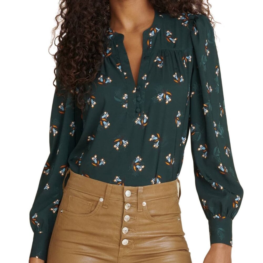 VERONICA BEARD Abbie Floral Blouse